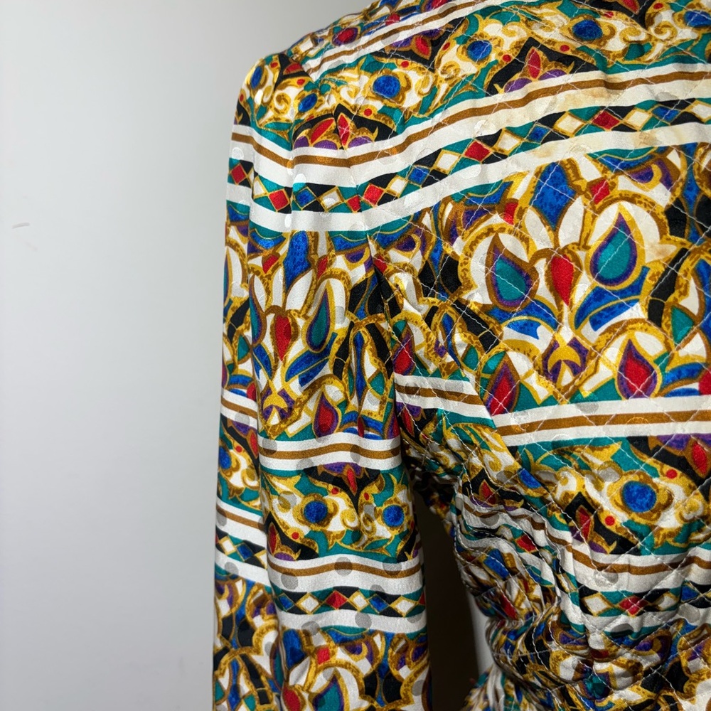 Colorful Patterned Jacket - image 6